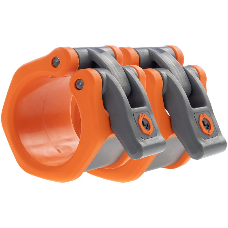 Lock-Jaw Barbell Collars Lock-Jaw HEX 50mm / 2" Olympic Barbell Collar (Orange) - Image 1